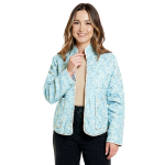 Skyline Blue Quilted Jacket - Image 2