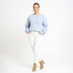 Blue Oversized Sweater - Image 2