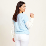 Show Up in Style Blue Top - Image 4