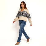 Eloise Zip Knit Sweater - Image 2