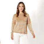 Livia Knit Stripe Pullover - Image 2