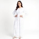 The Sarah Classic White Maxi Dress