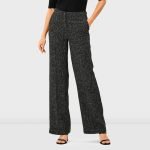 Wide-Leg Trousers Suiting Fabric - Image 20