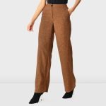 Wide-Leg Trousers Suiting Fabric - Image 13