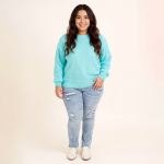 Isabella Turquoise Knit Sweater
