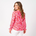 Elegant Keyhole Neckline Top - Image 4