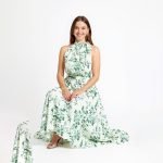 Ivy Halter Garden Maxi Dress - Image 3