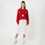 Holiday Cheer Red Pullover