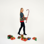 Colorful Christmas Character Pullover - Image 8