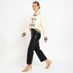 Merry & Bright Rainbow Trim Pullover - Image 5