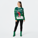 Santa Golf Holiday Sweater