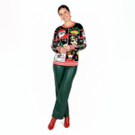 Santa Reindeer Christmas Sweater