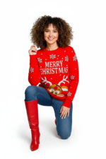 Funny Reindeer Christmas Sweater (Copy) - Image 4