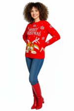 Funny Reindeer Christmas Sweater (Copy) - Image 5