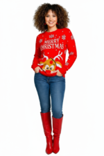 Funny Reindeer Christmas Sweater (Copy) - Image 3