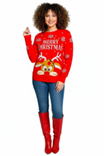 Funny Reindeer Christmas Sweater (Copy)
