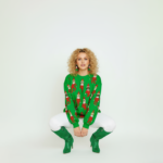 Elf Pattern Green Christmas Sweater - Image 3