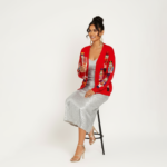 Red Nutcracker Christmas Cardigan - Image 12