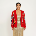 Red Nutcracker Christmas Cardigan - Image 13