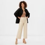 Black Quilted Floral Bomber Jacket - Image 2