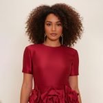 The Floral Appliqué Midi Dress - Image 6