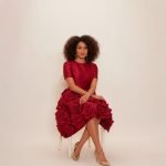 The Floral Appliqué Midi Dress - Image 4