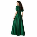 Emerald Puff Sleeve Maxi Dress - Image 7