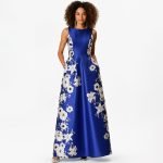 Royal Blue A-Line Gown - Image 2
