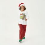 Kids Ho Ho Ho Grinch Pullover