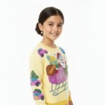 Kids Santa Sleigh Ride Christmas Sweater - Image 4