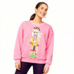 Pink Nutcracker Christmas Sweater - Image 7
