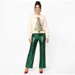 Golden Tree Christmas Sweater - Image 3