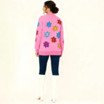 Pink Gift Bow Christmas Sweater - Image 5