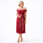 Amber Black Floral Dress - Image 29