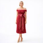 Amber Black Floral Dress - Image 28