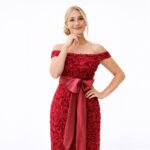 Amber Black Floral Dress - Image 34