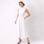 Barbara White Maxi Dress