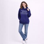 Be Strong Royal Blue Sweater - Image 2