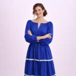 Camie Black Midi Dress - Image 10