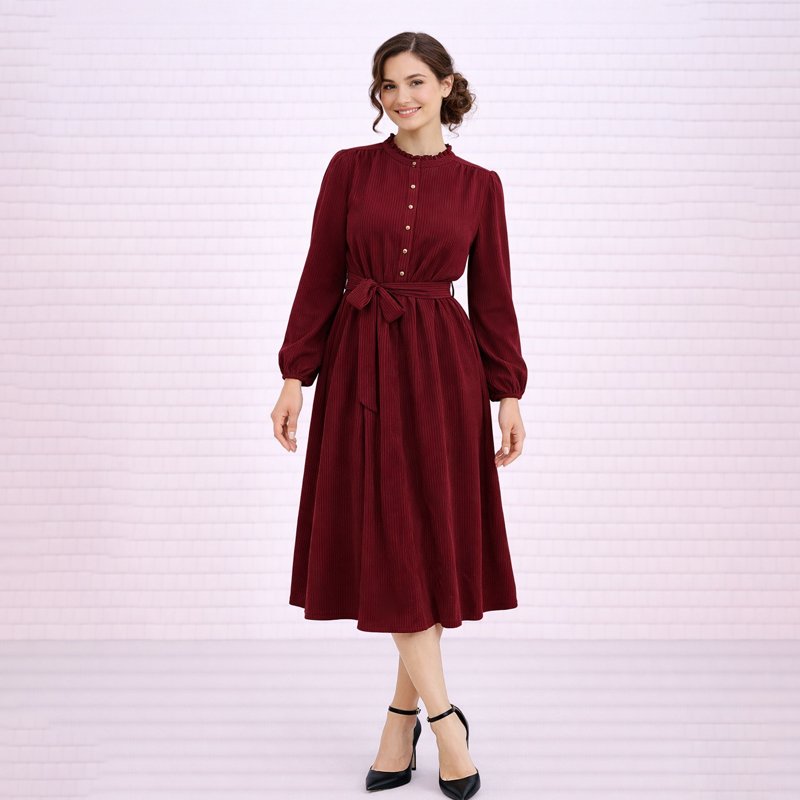 Fiona-Midi-Dress Fiona Midi Dress - Image 1