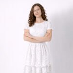 Jasmine White Lace Maxi - Image 4