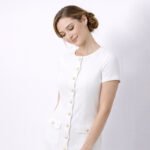 Mareila White Midi Dress - Image 7