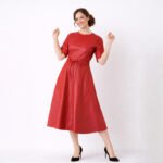 Melanie Pink Dress - Image 7