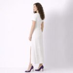 Melissa White Maxi Dress - Image 6