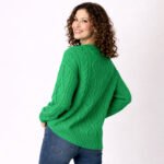 Classic Cable Knit Cozy Sweater - Image 6