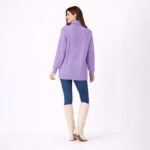 Cozy Half-Zip Cable Knit Sweater - Image 6