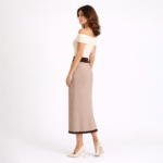 Beige Midi Skirt - Image 6