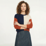 Blue Denim A-Line Skirt