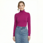 Blue Denim Midi Skirt - Image 3