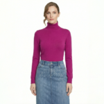 Blue Denim Midi Skirt - Image 4